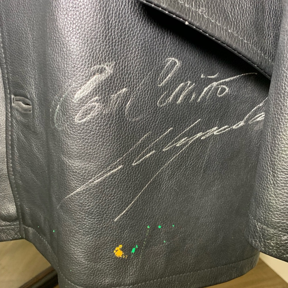 Custom Men’s Merino International Leather Coat - Picture 6 of 8